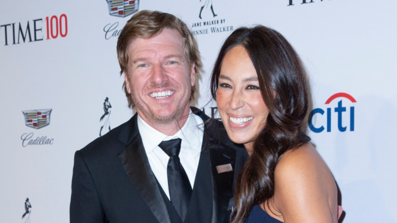 Chip and Joanna Gaines smiling