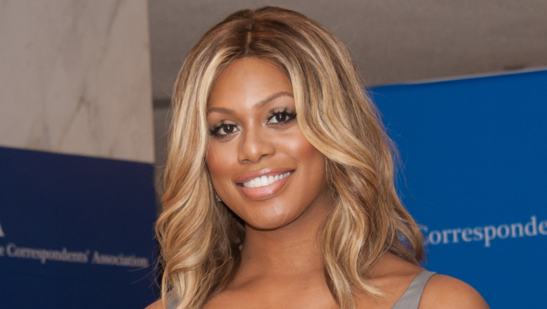 Laverne Cox smiling