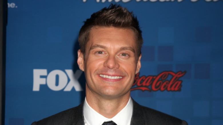 Ryan Seacrest smiling