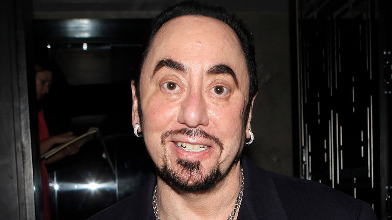 David Gest from Celebrity Big Brother smiling