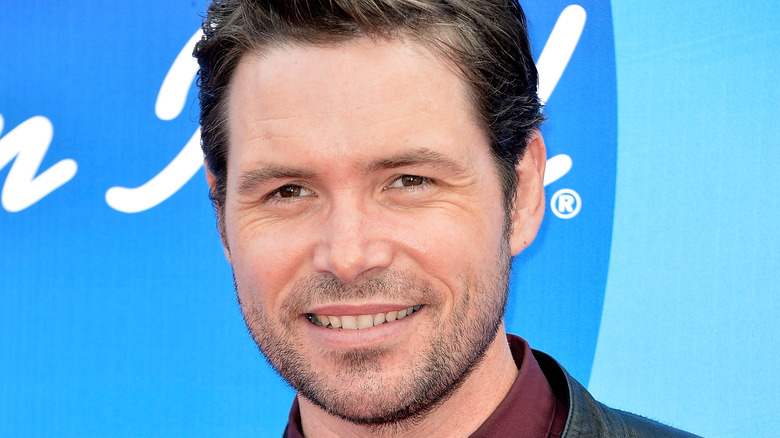 Michael Johns from American Idol smiling