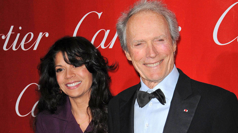 Dina Eastwood and Clint Eastwood