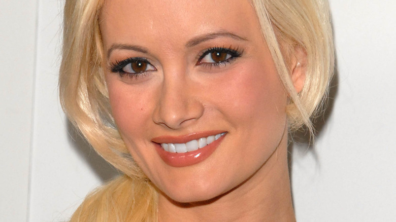 Holly Madison smiles