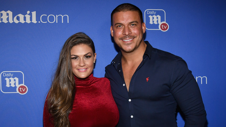 Jax Taylor and Brittany Cartwright pose together