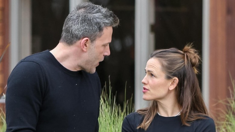 Ben Affleck and Jennifer Garner are spotted in Los Angles, CA (2020)