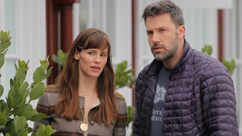 Jennifer Garner and Ben Affleck are seen in Los Angeles, CA (2015)