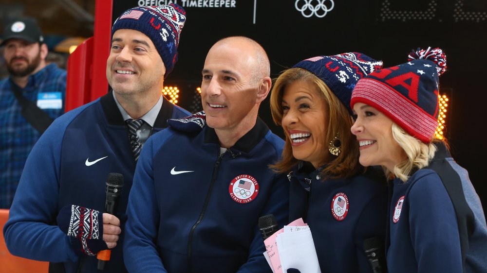 Carson Daly, Matt Lauer, Hoda Kotbe, Megyn Kelly