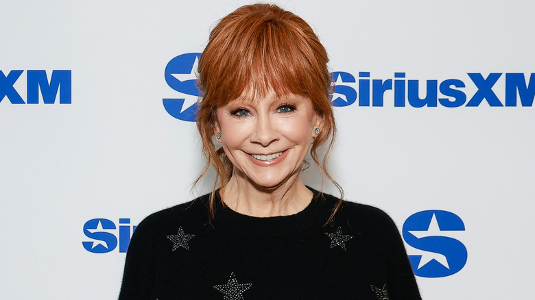 Reba McEntire at SiruisXM studios