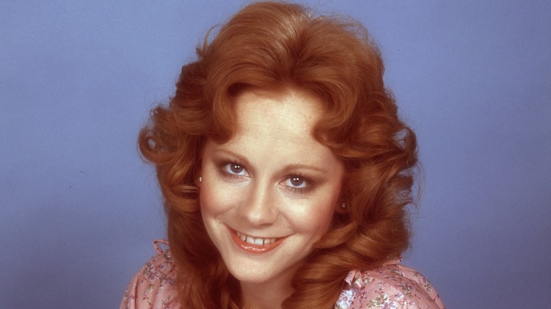 Reba McEntire red curly hair