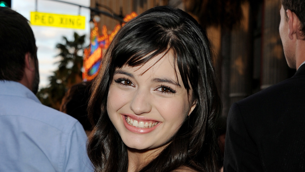 Rebecca Black on the red carpet