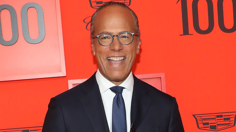 Lester Holt at a Time 100 event