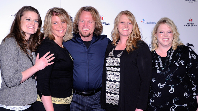 Cast of TLC's "Sister Wives" posing together