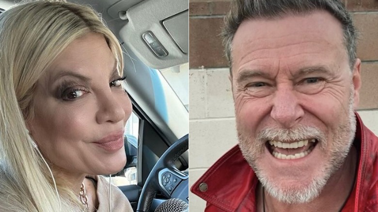 Tori Spelling and Dean McDermott Instagram selfies