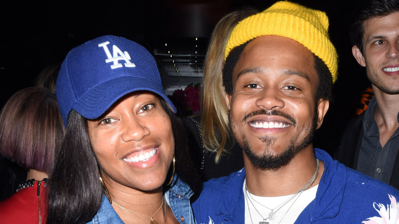 Regina King and Ian Alexander Jr.