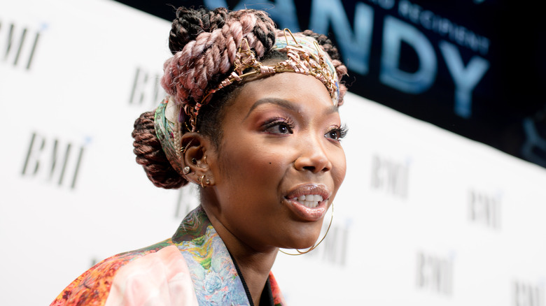 Brandy Norwood speaking