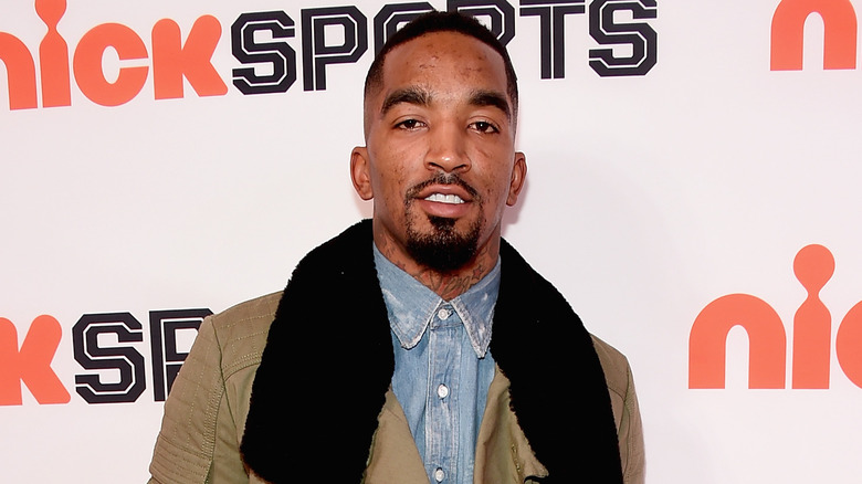 J.R. Smith smiling