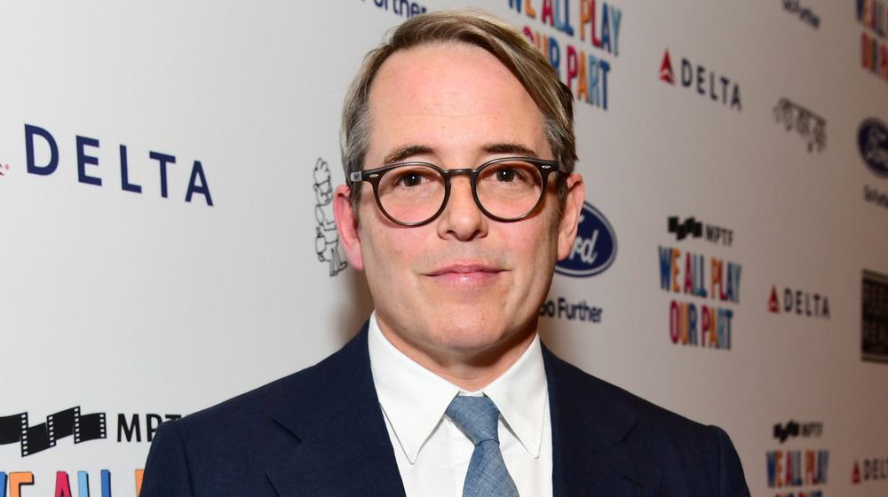 Matthew Broderick smiling