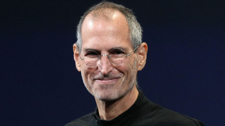 Steve Jobs smiling