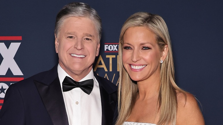 Sean Hannity and Ainsley Earhardt attend Fox Nation's 2024 Patriot Awards in New York