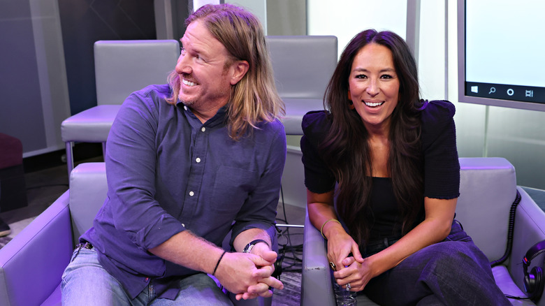 Chip and Joanna Gaines smiling