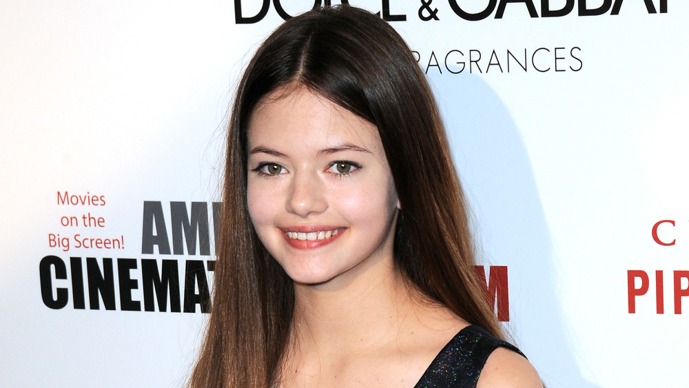 Mackenzie Foy smilling 