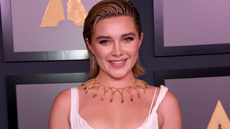 Florence Pugh posing