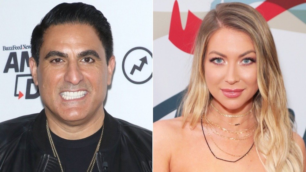 Reza Farahan and Stassi Schroeder