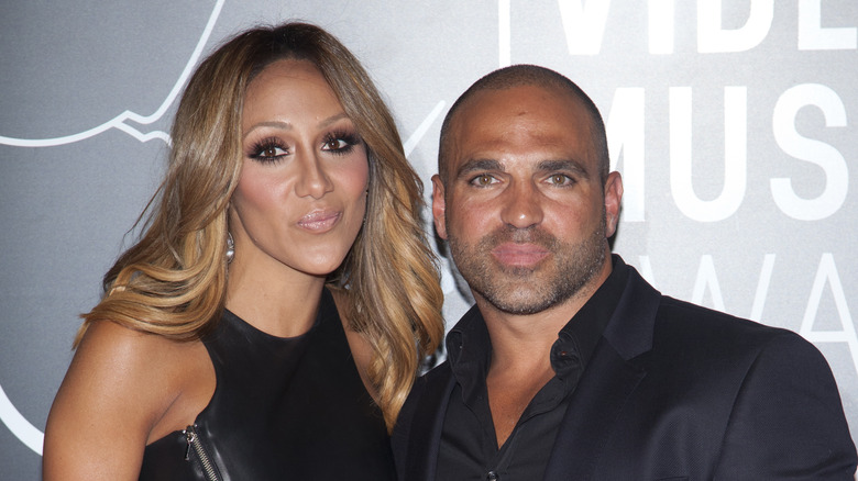 Melissa and Joe Gorga black outfit