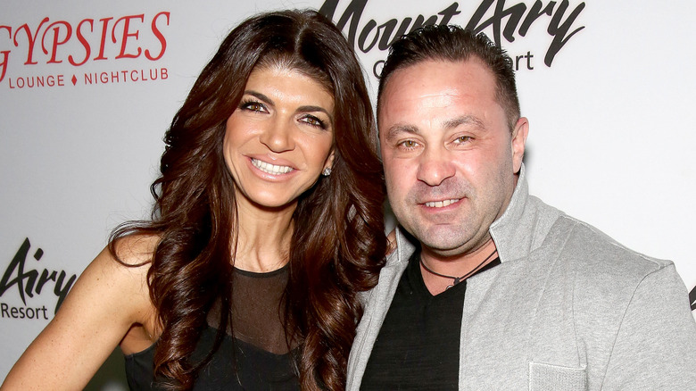 Joe Giudice and Teresa Giudice smiling