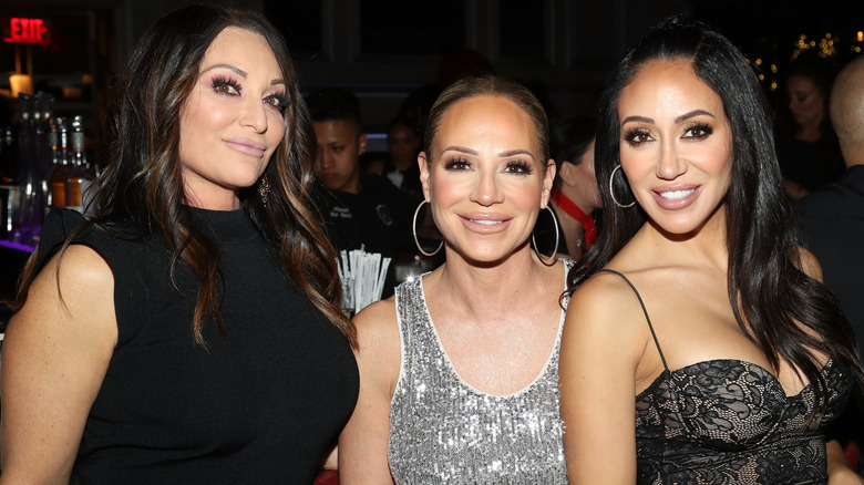 Melissa Gorga, Lysa Simpson and Kim Marco Pirrella