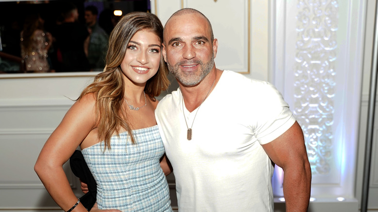 Gia Giudice and Joe Gorga smiling