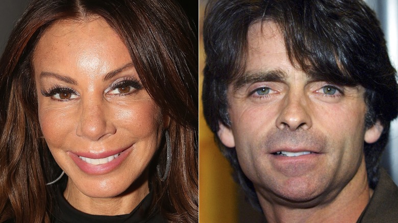 Danielle Staub; Danny Provenzano posing