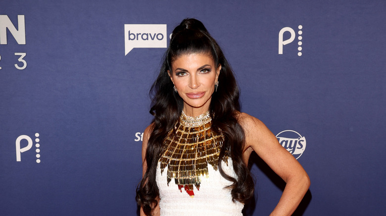 Teresa Giudice poses at BravoCon 2023