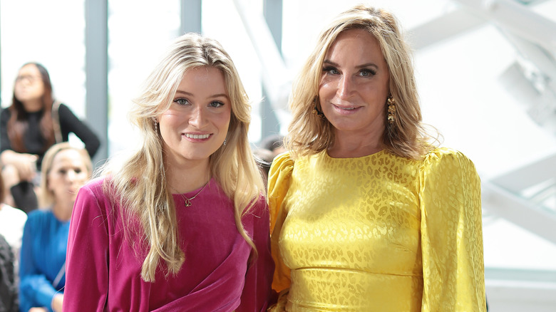 Sonja Morgan and daughter Quincy Morgan posing