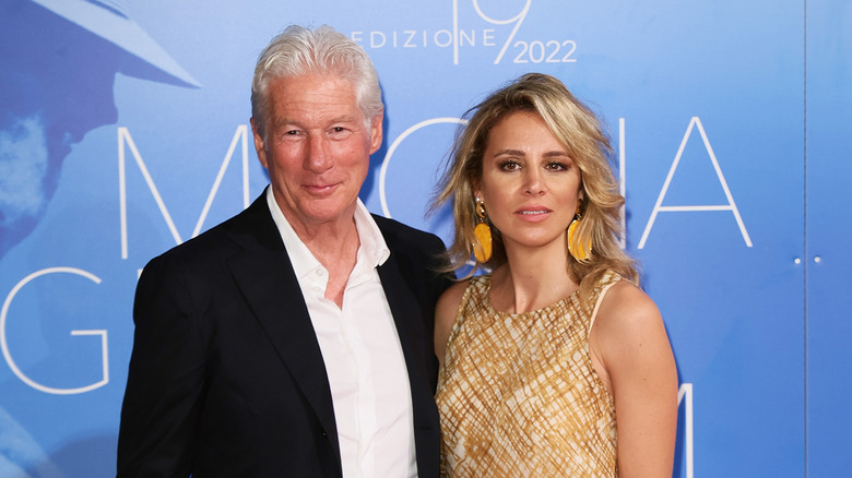 Richard Gere and Alejandra Silva glammed up