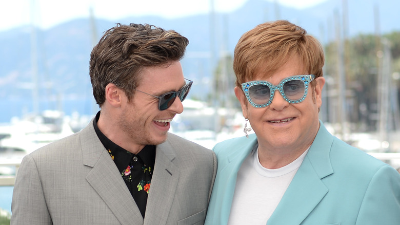 Richard Madden and Elton John