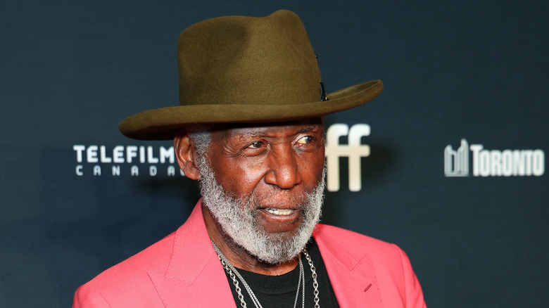 Richard Roundtree smiling