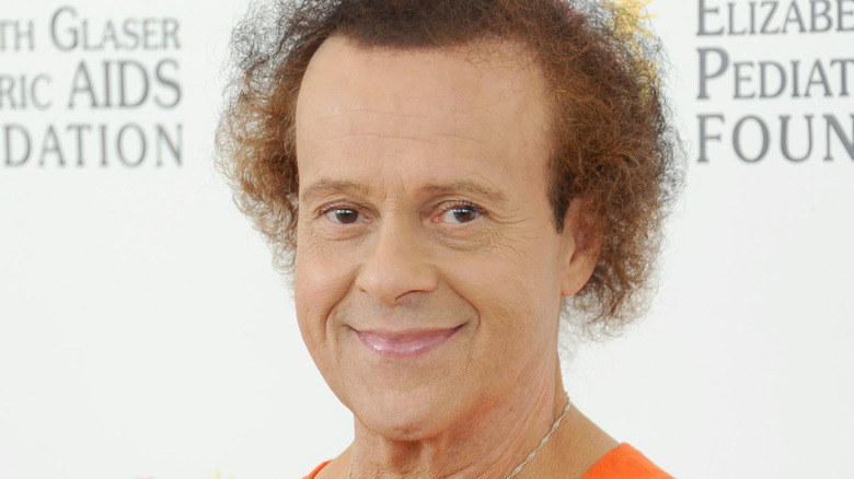 Richard Simmons smirk