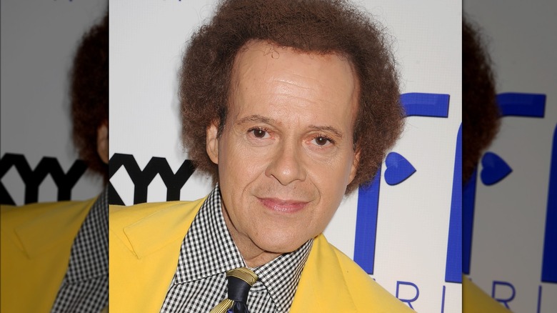 Richard Simmons posing