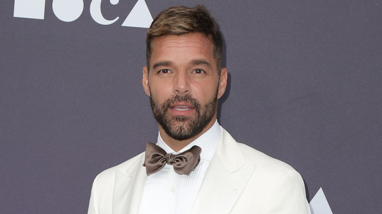 Ricky Martin on a red carpet