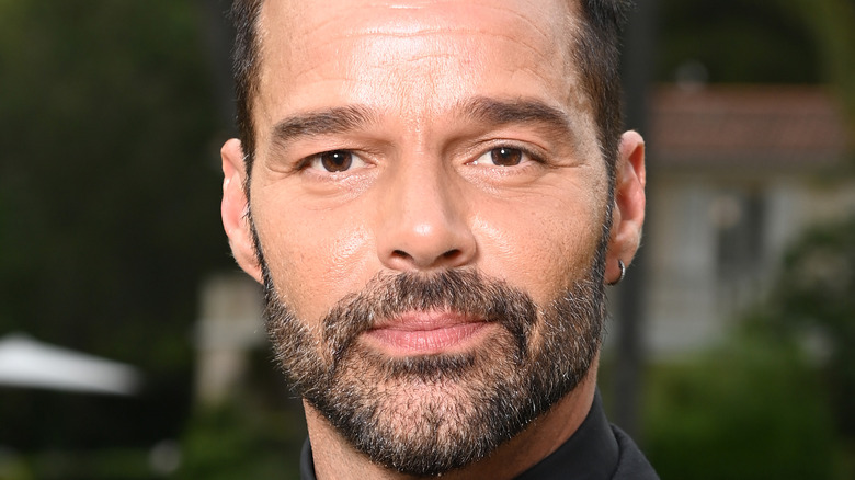 Ricky Martin at a gala in France 