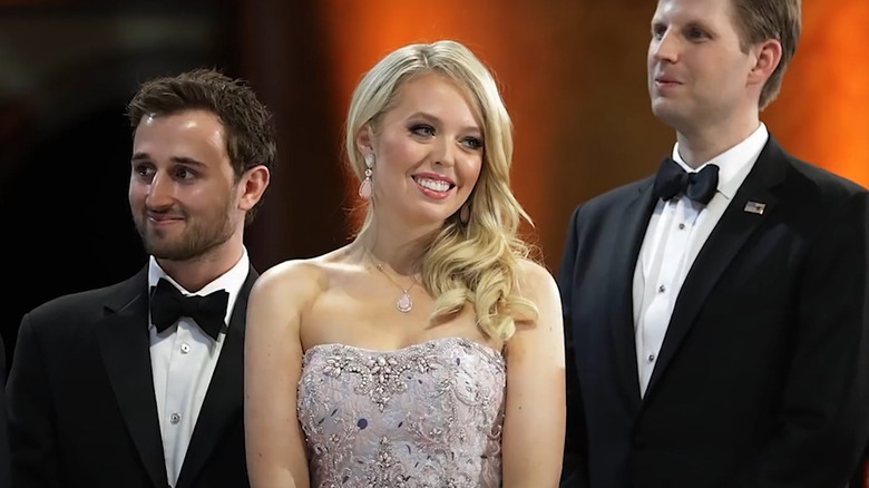 Tiffany Trump at inaugural ball