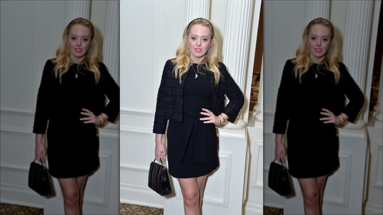 Tiffany Trump with purse