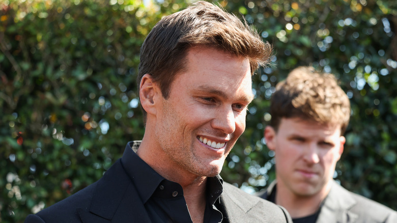 Tom Brady smiling