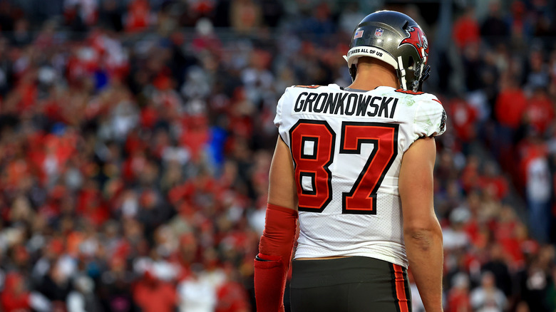 Rob Gronkowski in uniform 