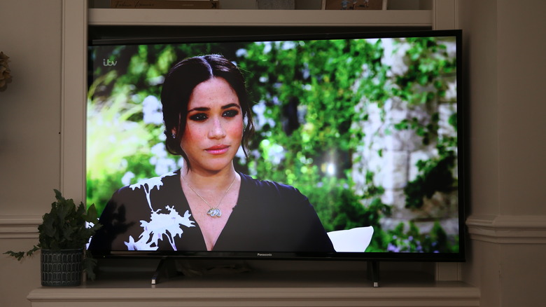 Meghan Markle doing Oprah interview