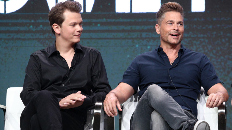 Rob Lowe with his son Matthew