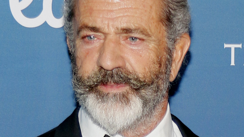 Mel Gibson on red carpet