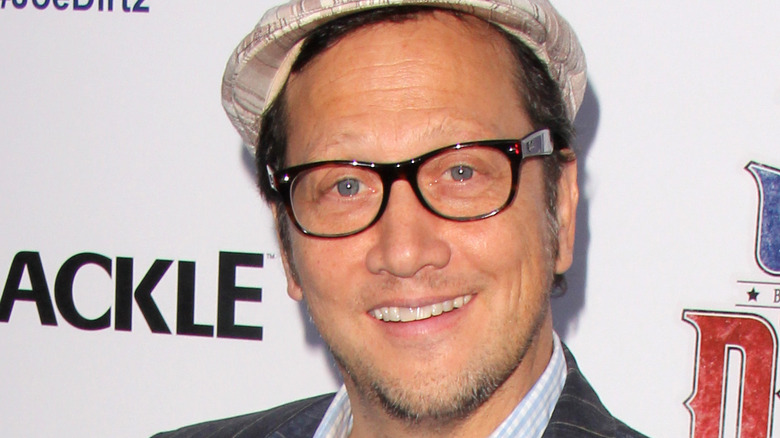 Rob Schneider on red carpet