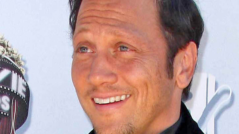 Rob Schneider on red carpet